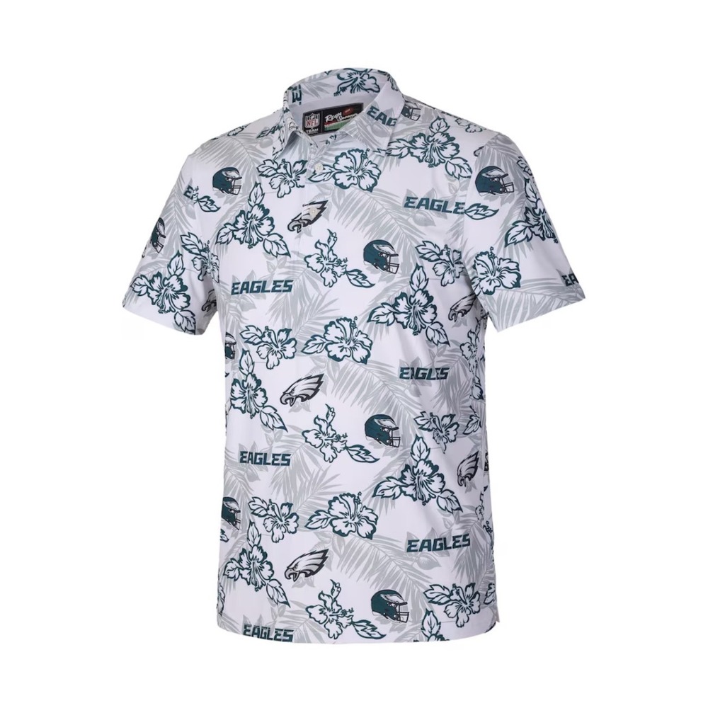 Reyn Spooner NFL‎ Philadelphia Eagles Pua Polo Shirt Mens Large NWT